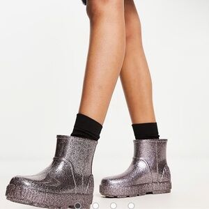 UGG Drizlita purple Glitter Ankle Boots